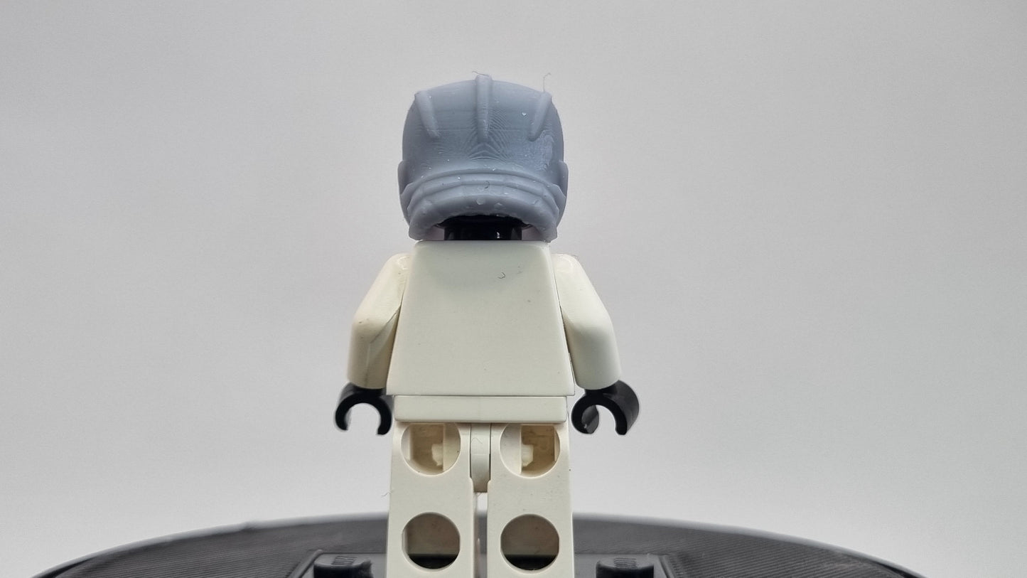 Building toy custom 3D printed super hero bird like helmet
