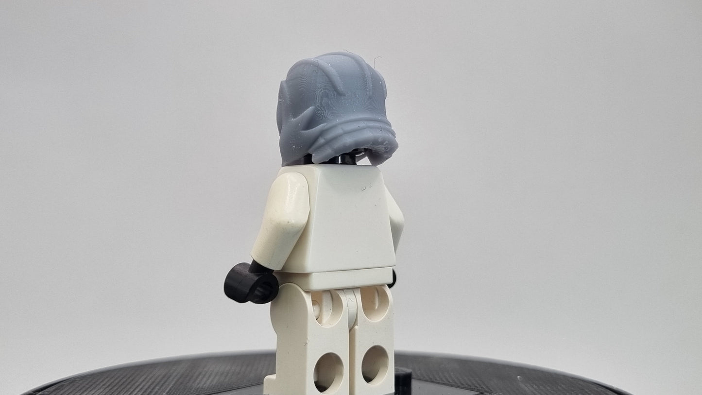 Building toy custom 3D printed super hero bird like helmet
