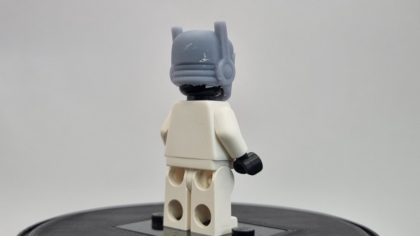 Building toy custom 3D printed super hero robot like helmet!