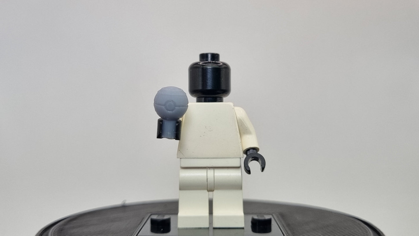 Building toy custom 3D printed small animal to catch ball pack with pin!