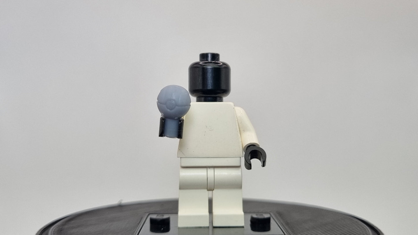 Building toy custom 3D printed small animal to catch ball pack with pin!