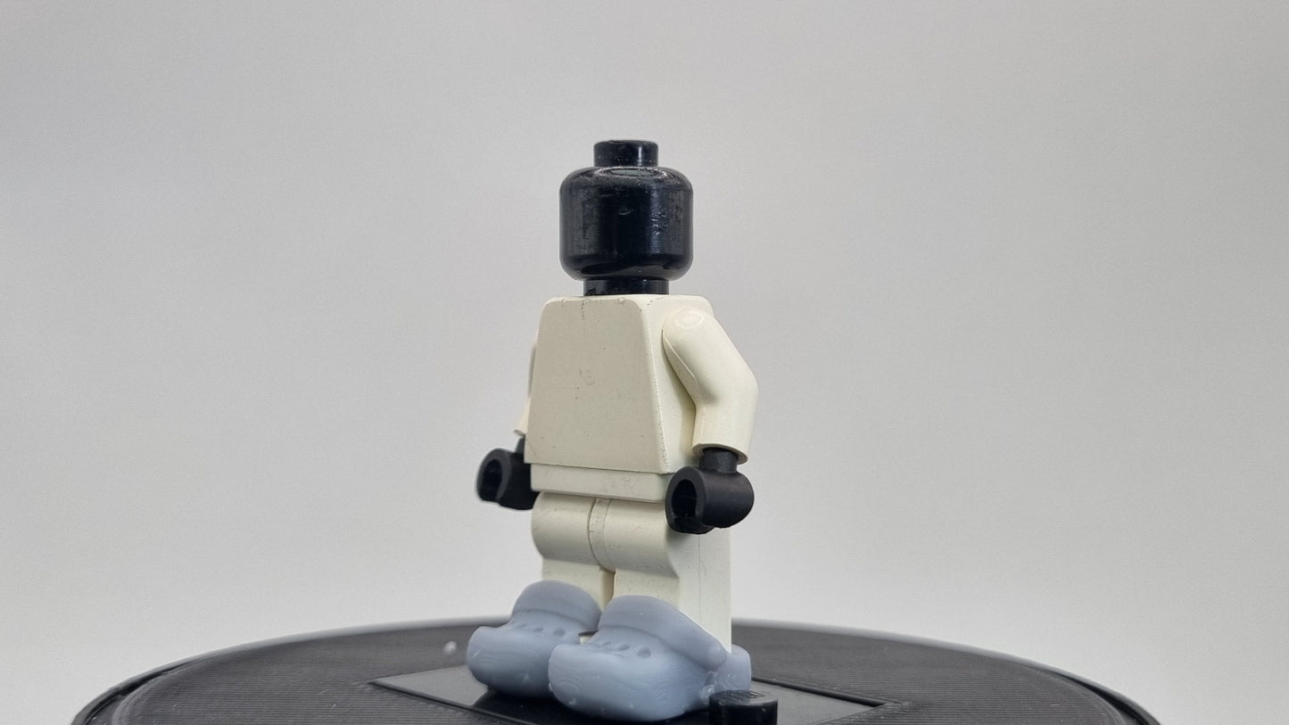 Building toy 3D printed rubber shoes!