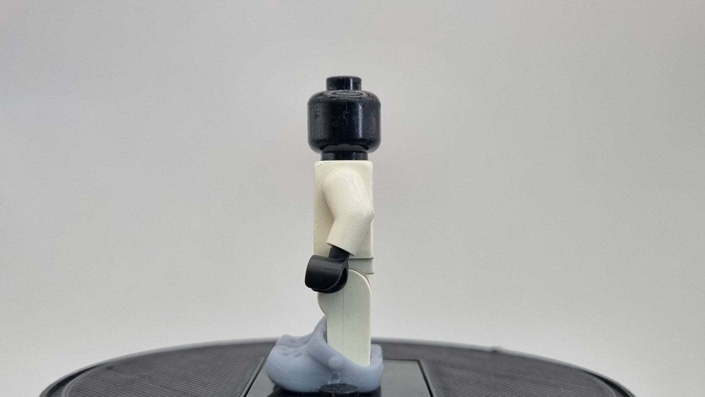 Building toy 3D printed rubber shoes!