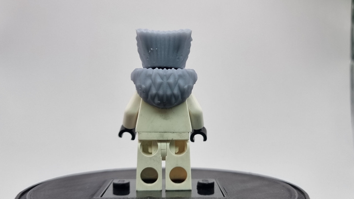 Building toy custom 3D printed nomral ancient cat villain!