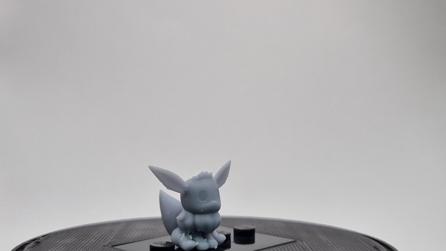 Building toy custom 3D printed cute animal to catch with multiple evolutions!