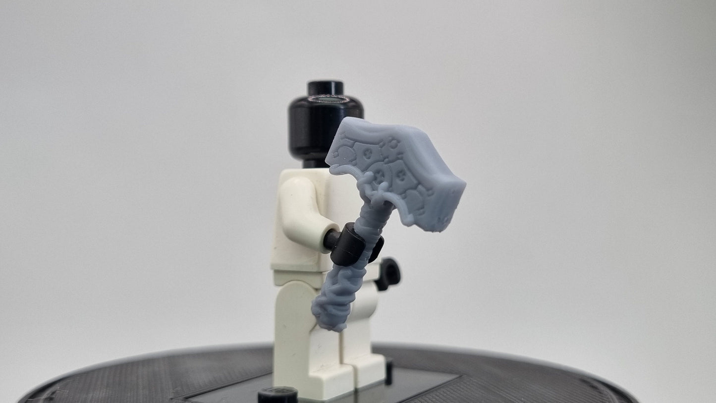 Building toy custom 3D printed lightning hammer!