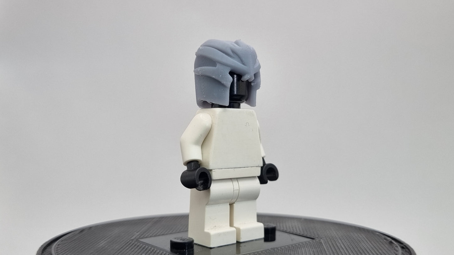Building toy custom 3D printed super hero leader of a space group!