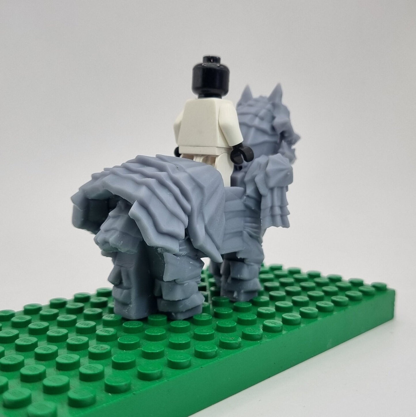 Building toy custom 3D printed armored horse!