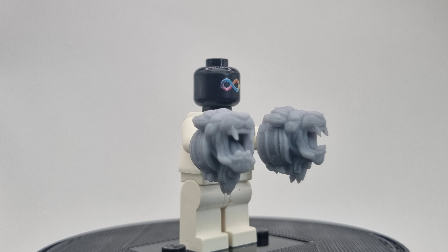 Building toy custom 3D printed angry god killing fist weapons!