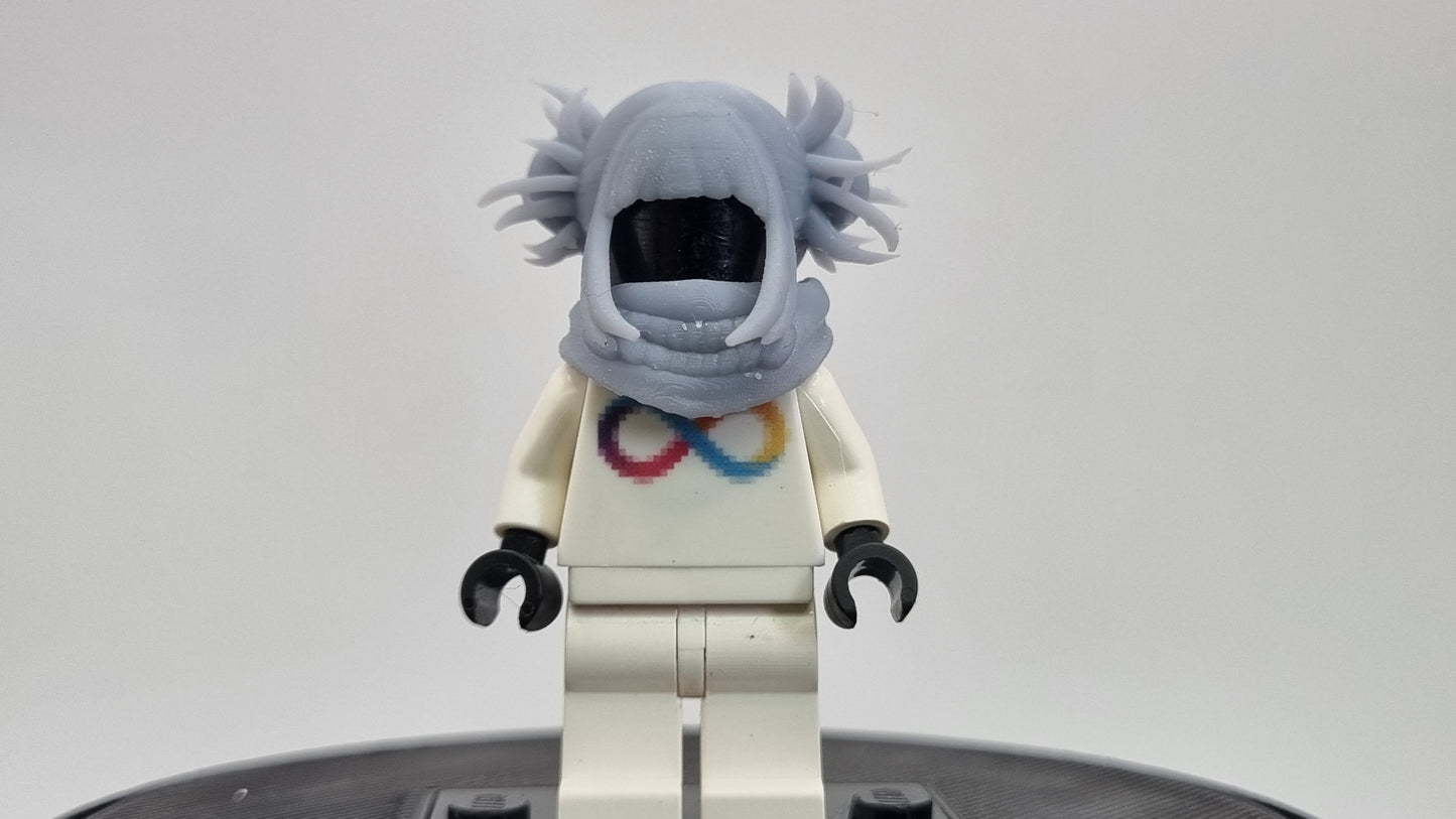Building toy custom 3D printed crazy anime girl!