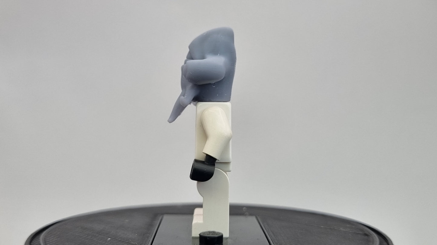 Building toy custom 3D printed galaxy wars tentical beard alien!