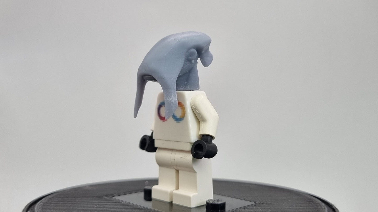 Building toy custom 3D printed galaxy wars tentical lonh head with 2 tenticals alien!