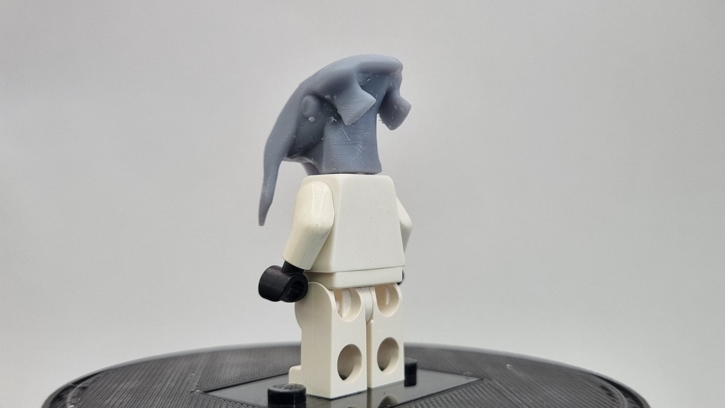 Building toy custom 3D printed galaxy wars tentical lonh head with 2 tenticals alien!