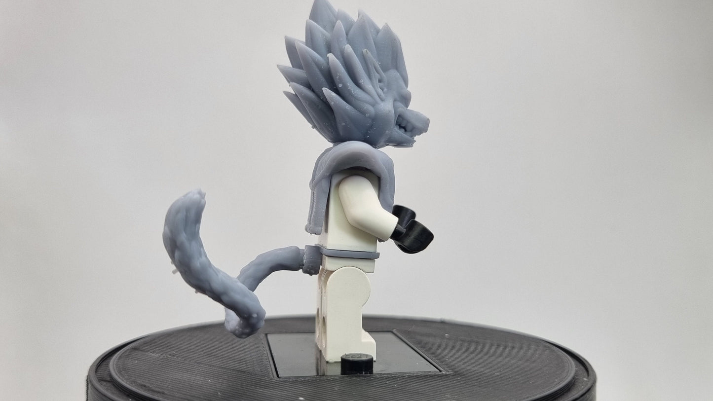 Building toy custom 3D printed ape with armor!