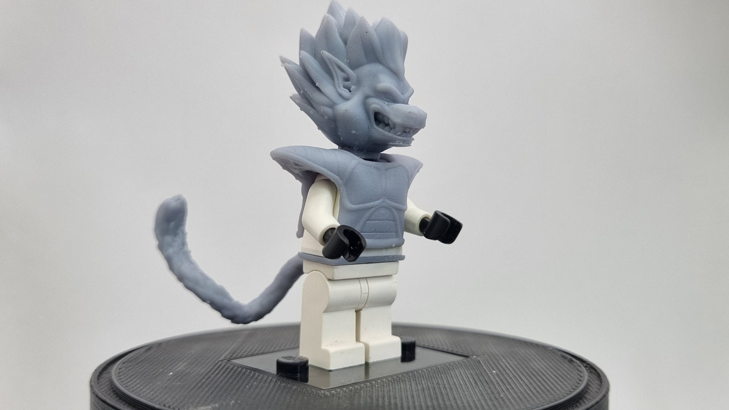 Building toy custom 3D printed ape with armor!
