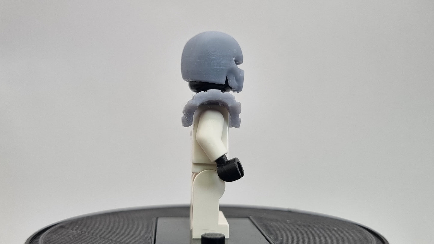 Building toy custom 3D printed super hero ith shoulder armor!