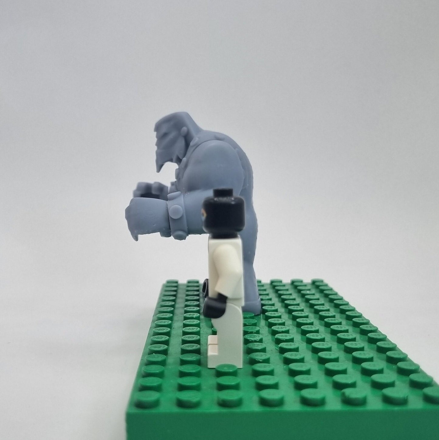 Custom 3D printed building toy teen heroes villain bigfig!