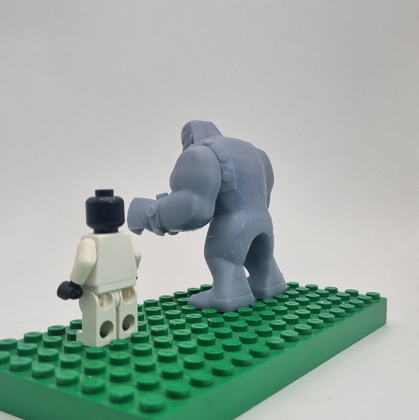 Custom 3D printed building toy teen heroes villain bigfig!