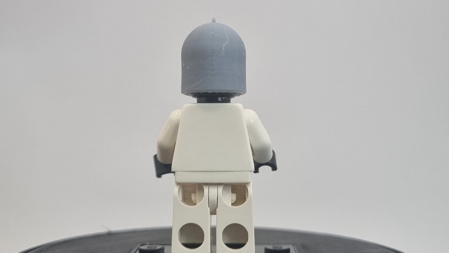 Custom 3D printted building toy star super hero helmet!