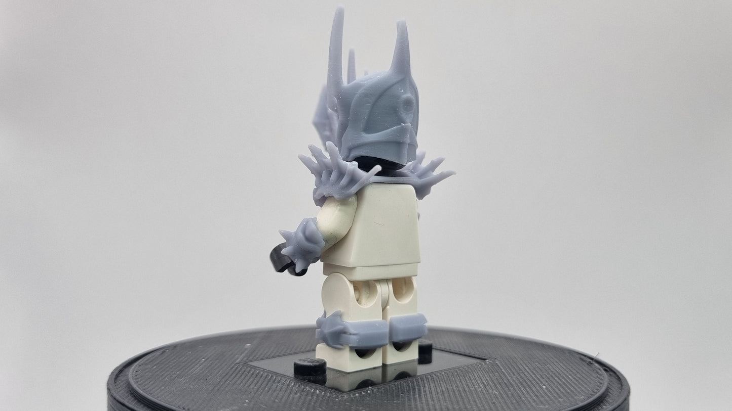 Custom 3D printted building toy classic game style evil lord!