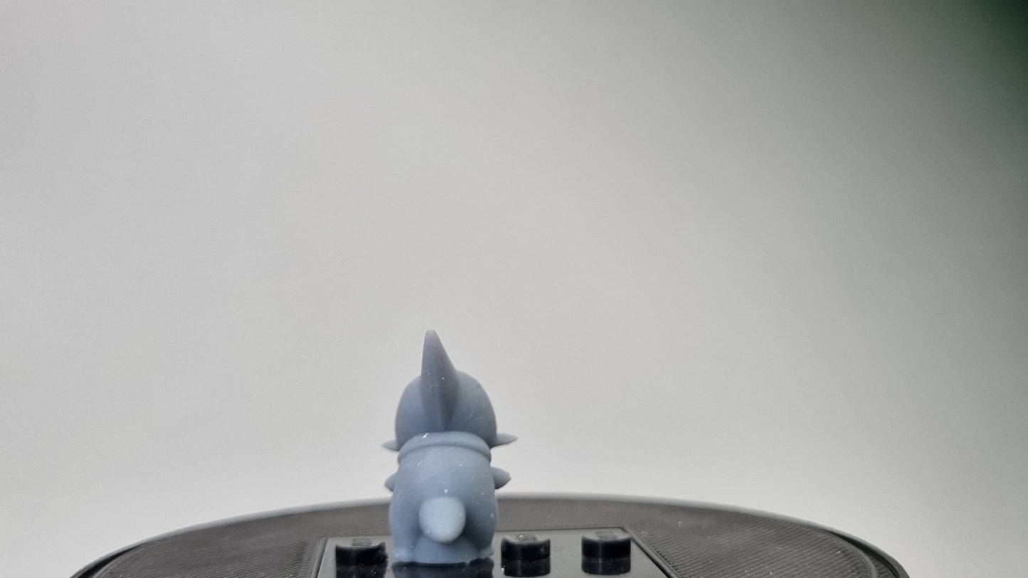 Building toy custom 3D printed animal to catch unicorn dinosaur