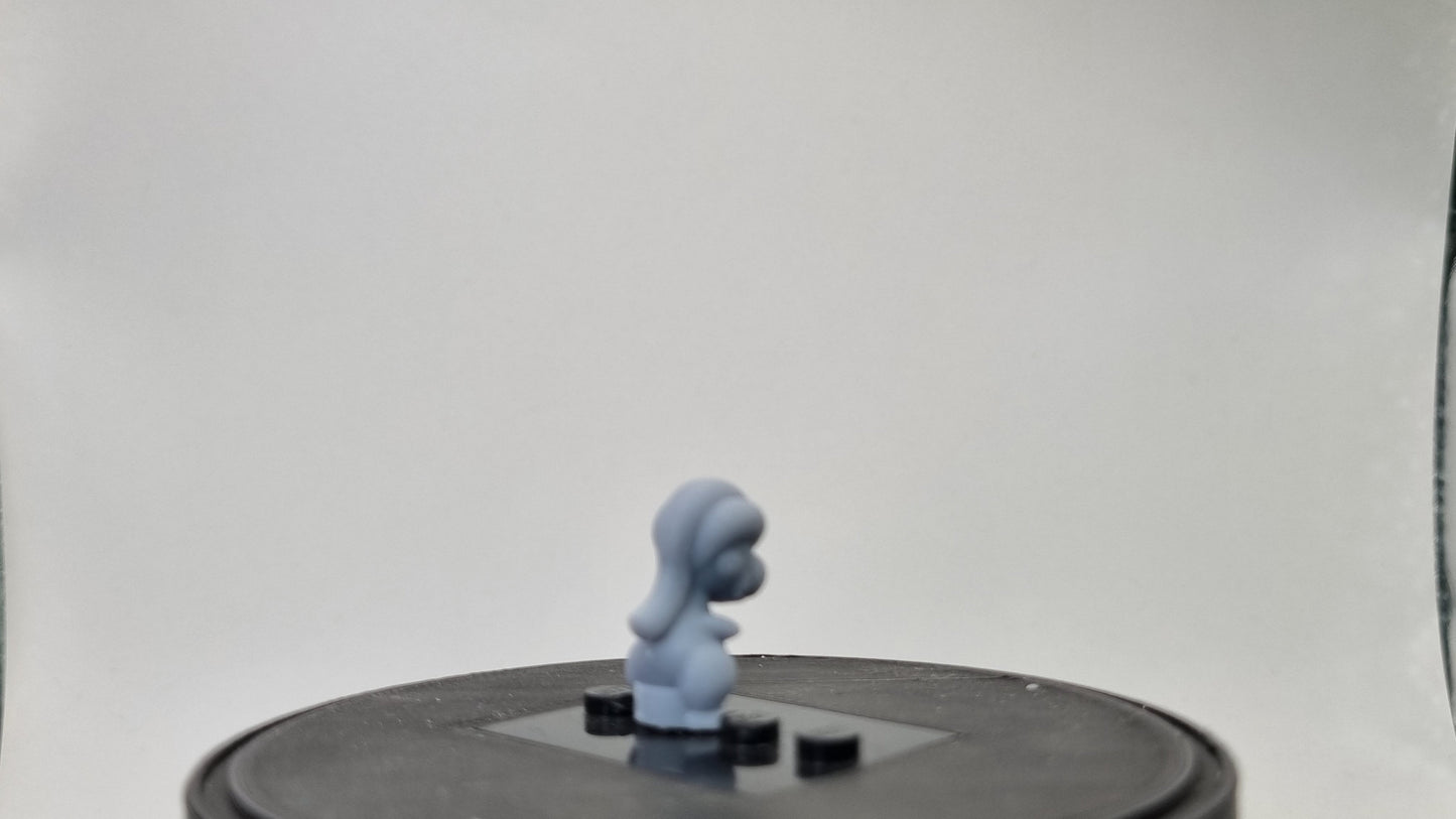 Building toy custom 3D printed animal to catch hard hat