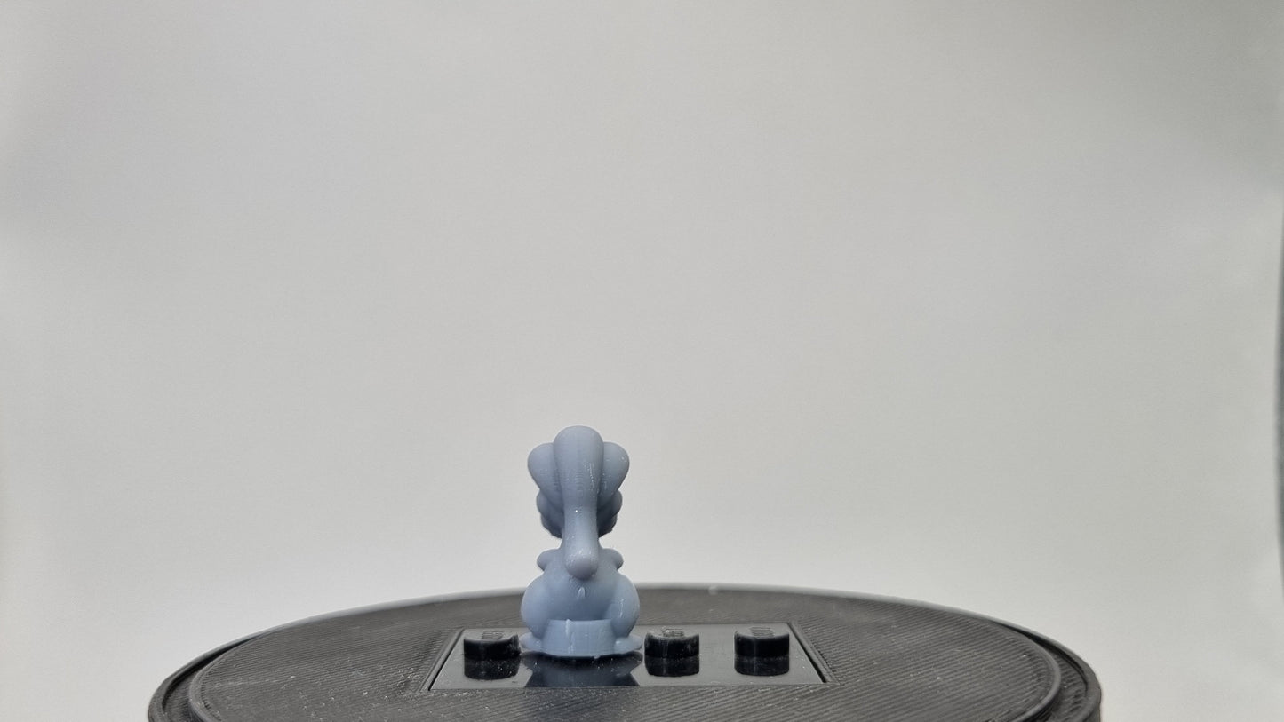 Building toy custom 3D printed animal to catch hard hat