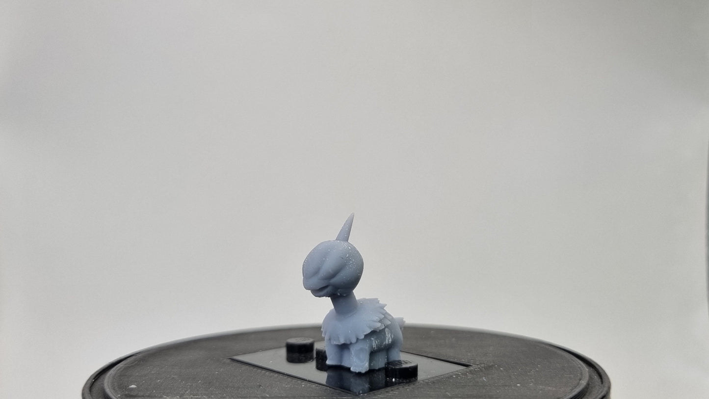 Building toy custom 3D printed animal to catch girafe like animal