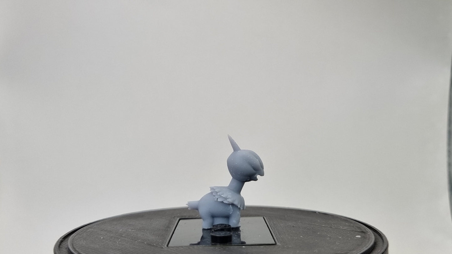 Building toy custom 3D printed animal to catch girafe like animal