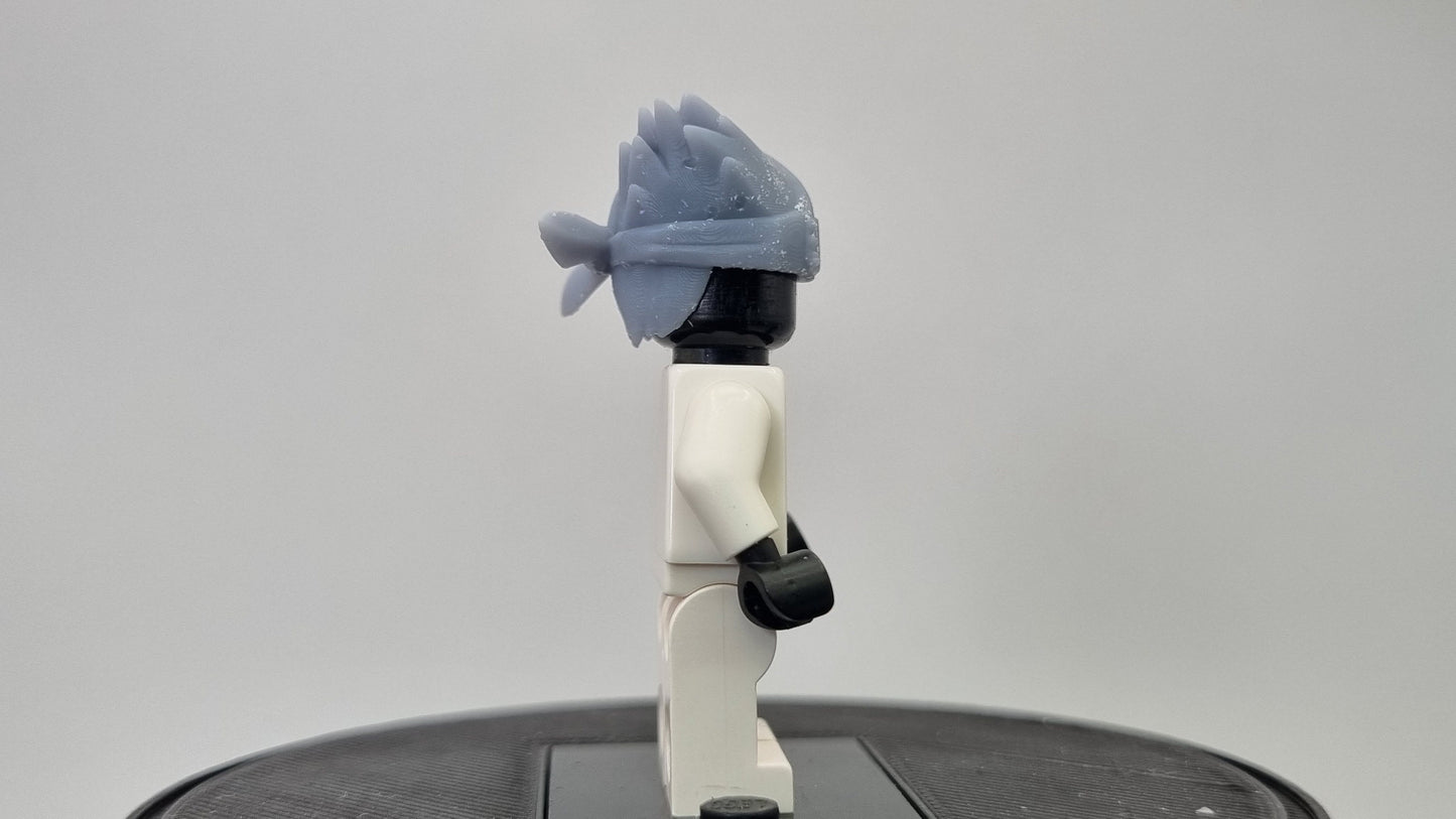 Custom 3D printed building toy ninja with bandana!