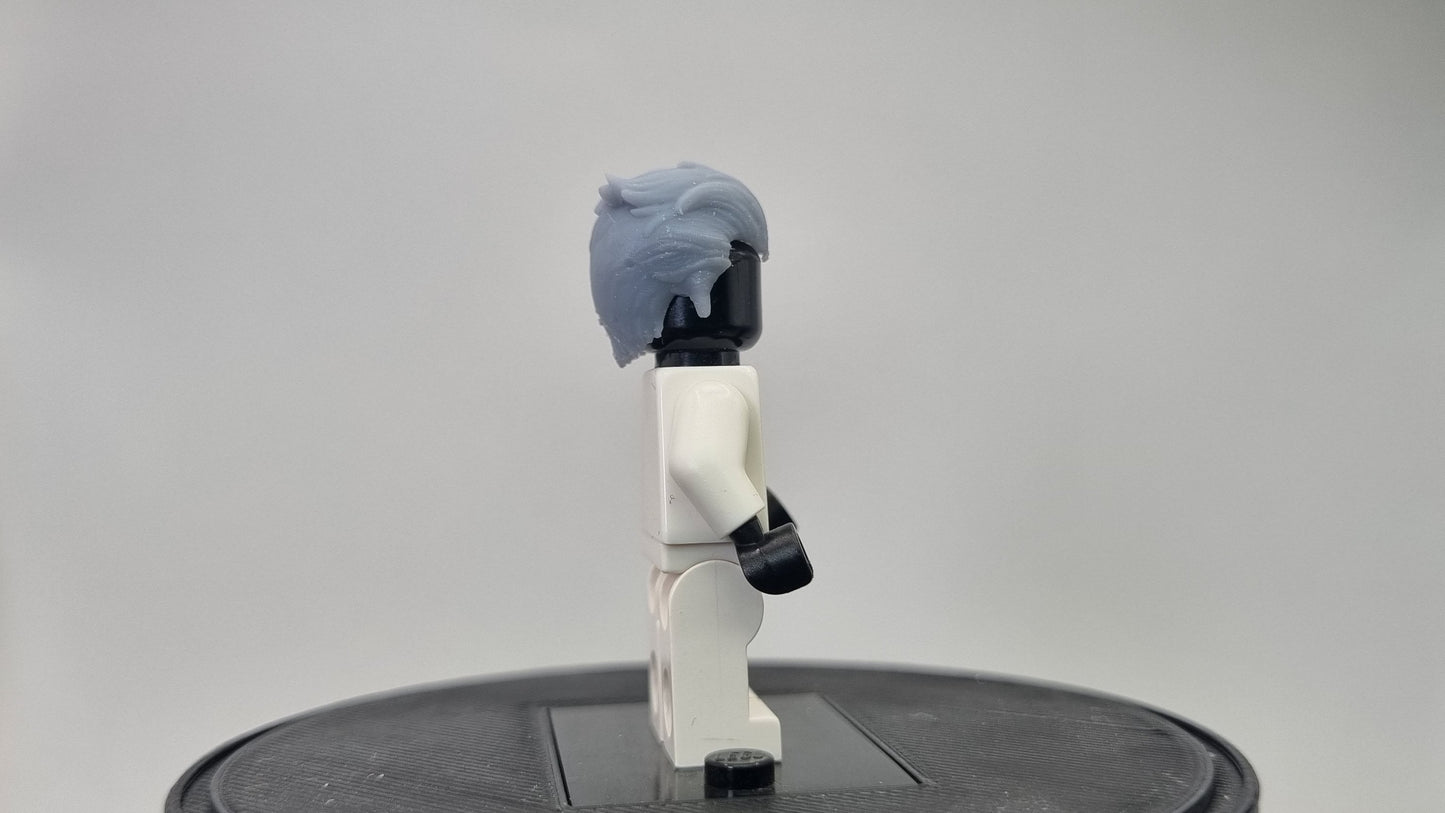 Custom 3D printed building toy green haired villain clown 2!