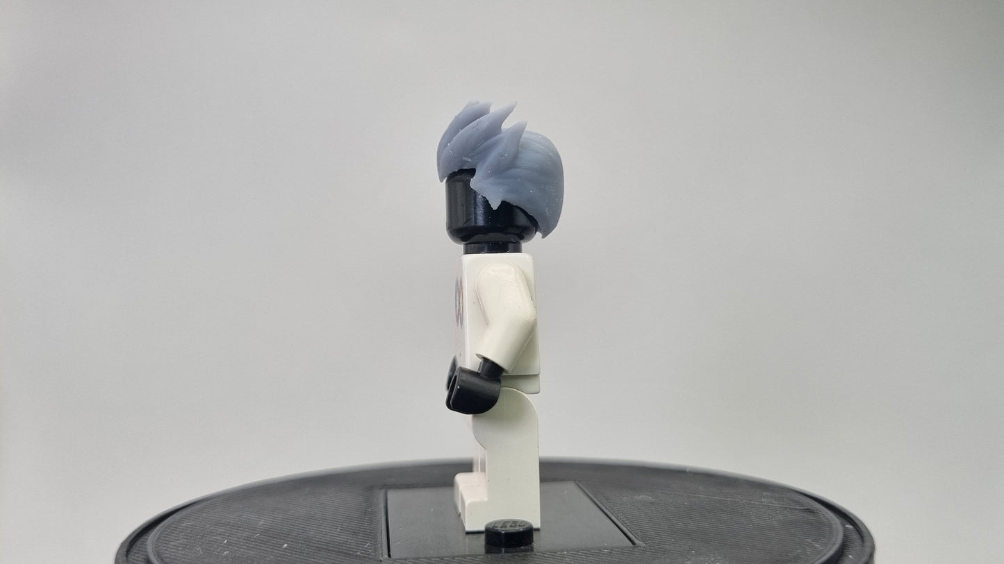 Custom 3D printed building toy green haired villain clown 1!