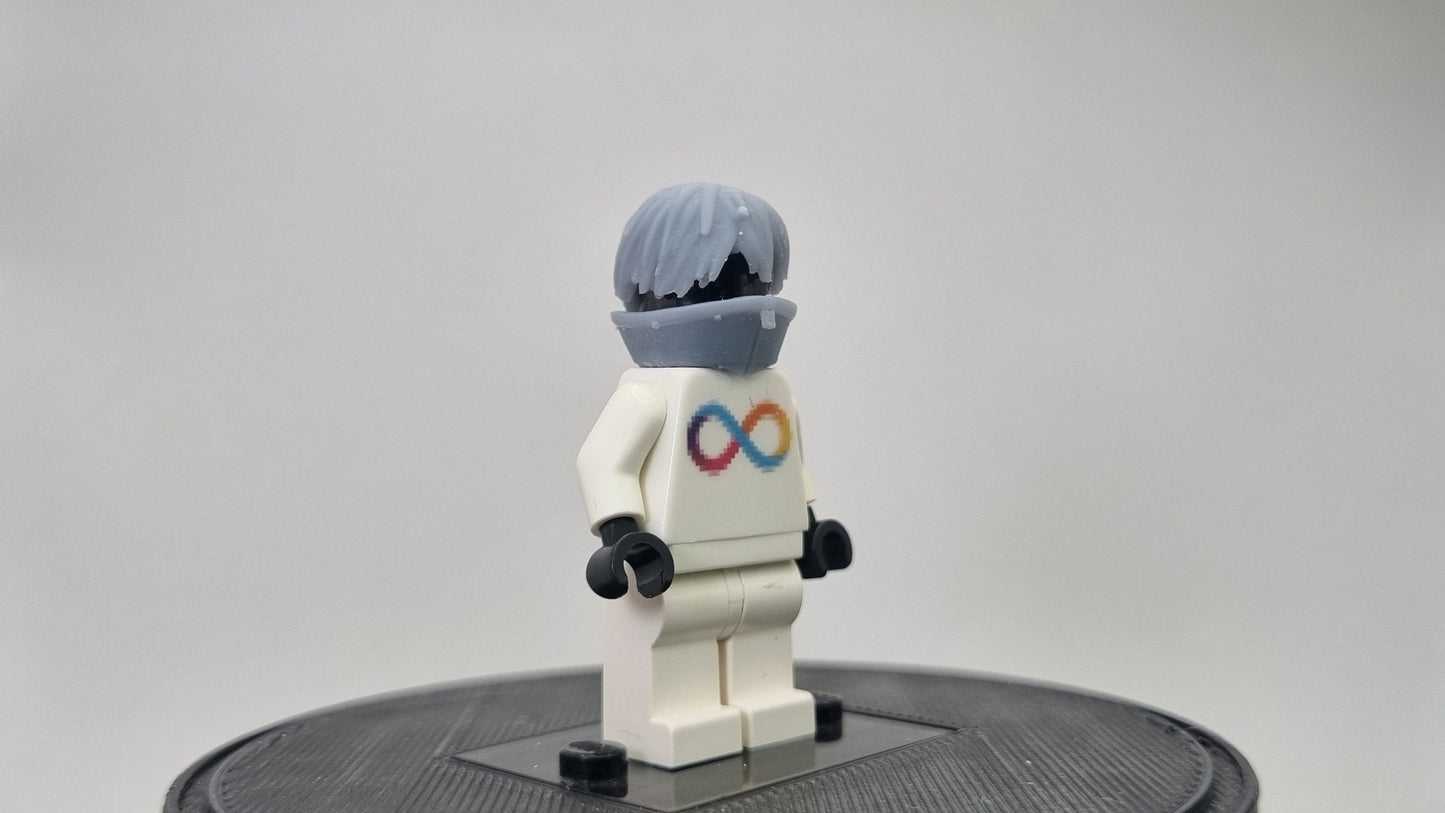 Custom 3D printed building toy moutless sorcerer ninja!