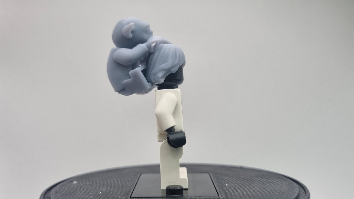 Custom 3D printed building toy galaxy wars climbing master!