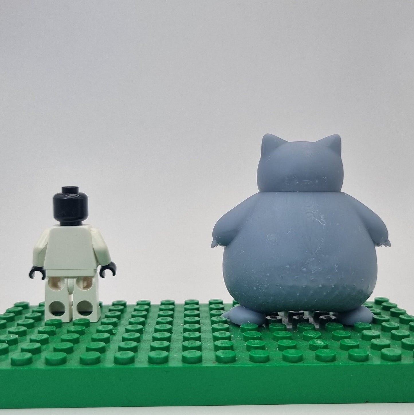 Custom 3D printed building toy sleeping animal to catch!