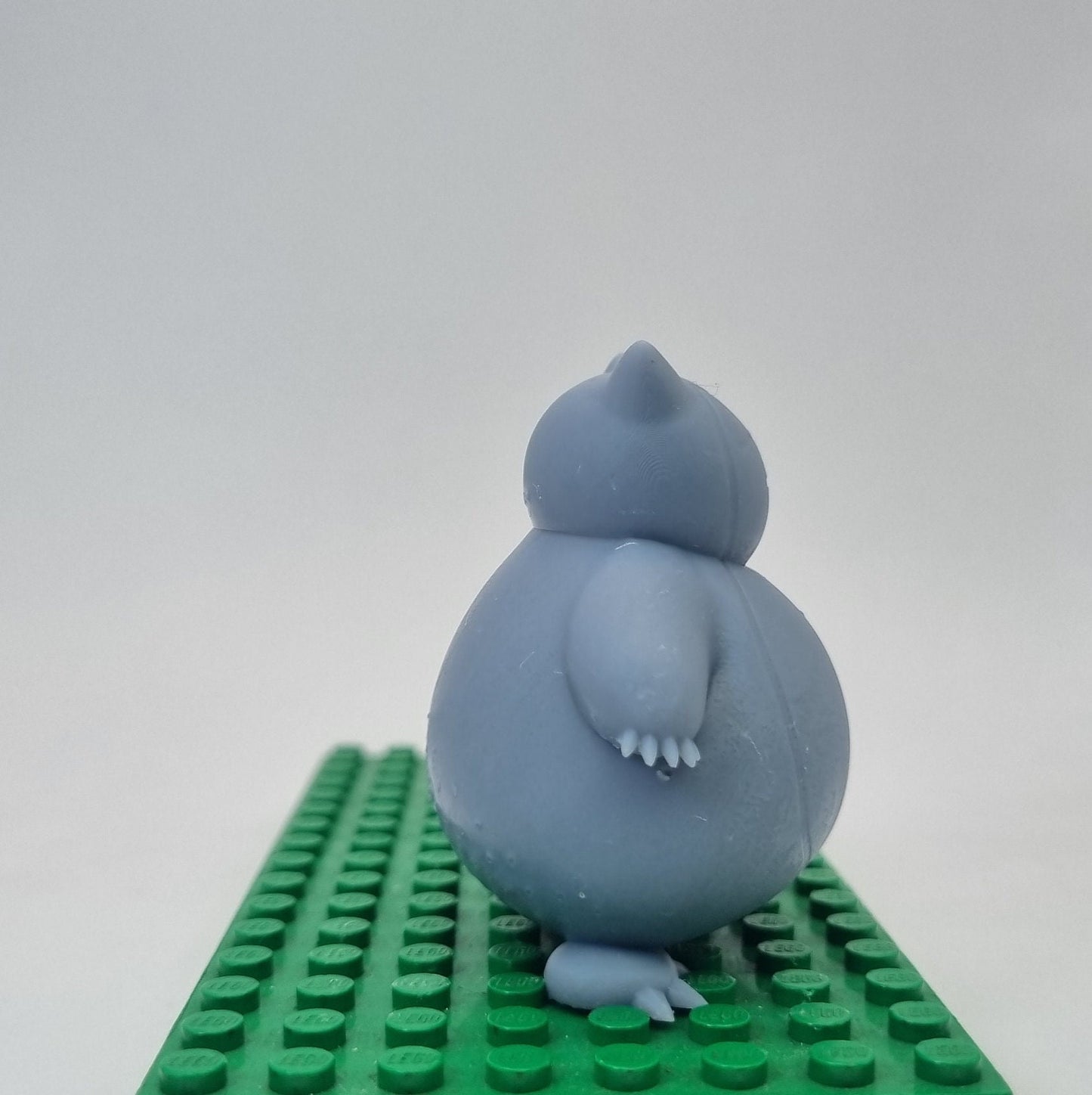Custom 3D printed building toy sleeping animal to catch!