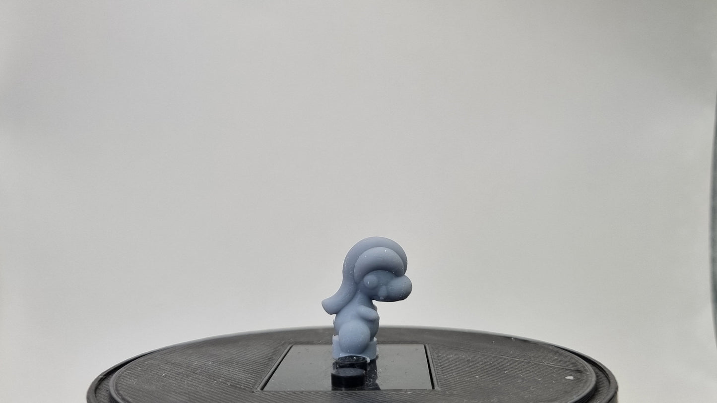Building toy custom 3D printed animal to catch hard hat