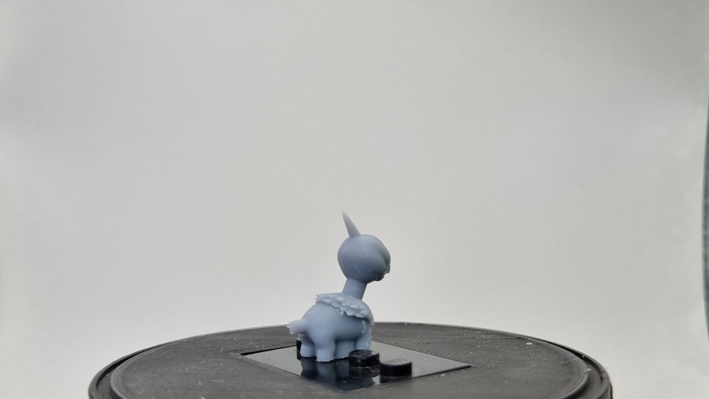 Building toy custom 3D printed animal to catch girafe like animal