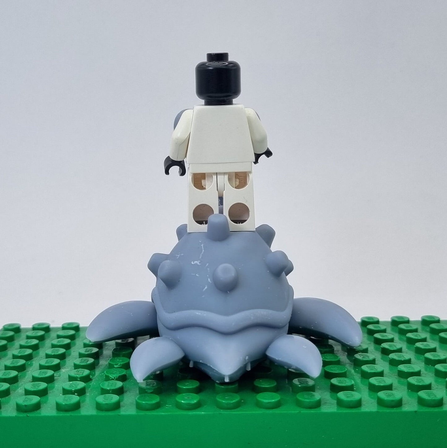 Building toy custom 3D printed animal to catch seaturtle mix