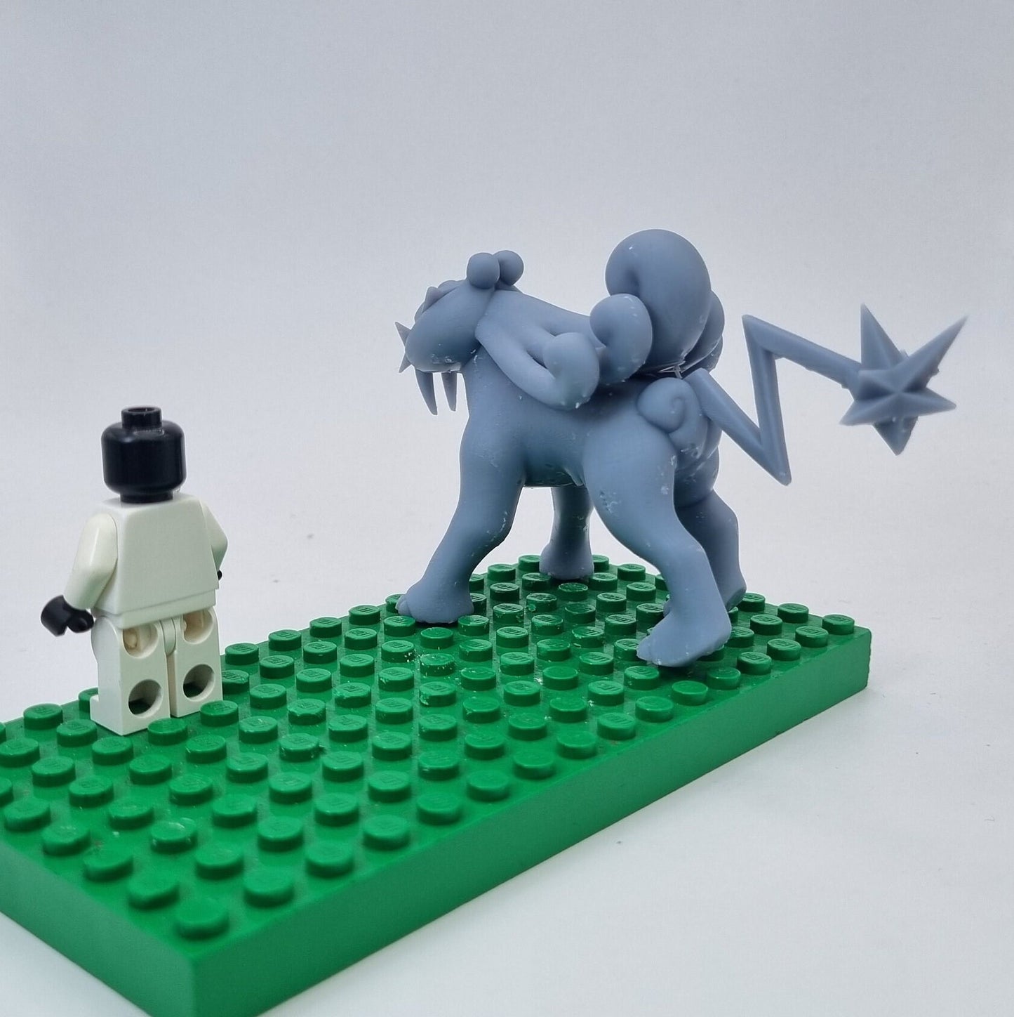 Building toy custom 3D printed animal to catch legandary electric dog