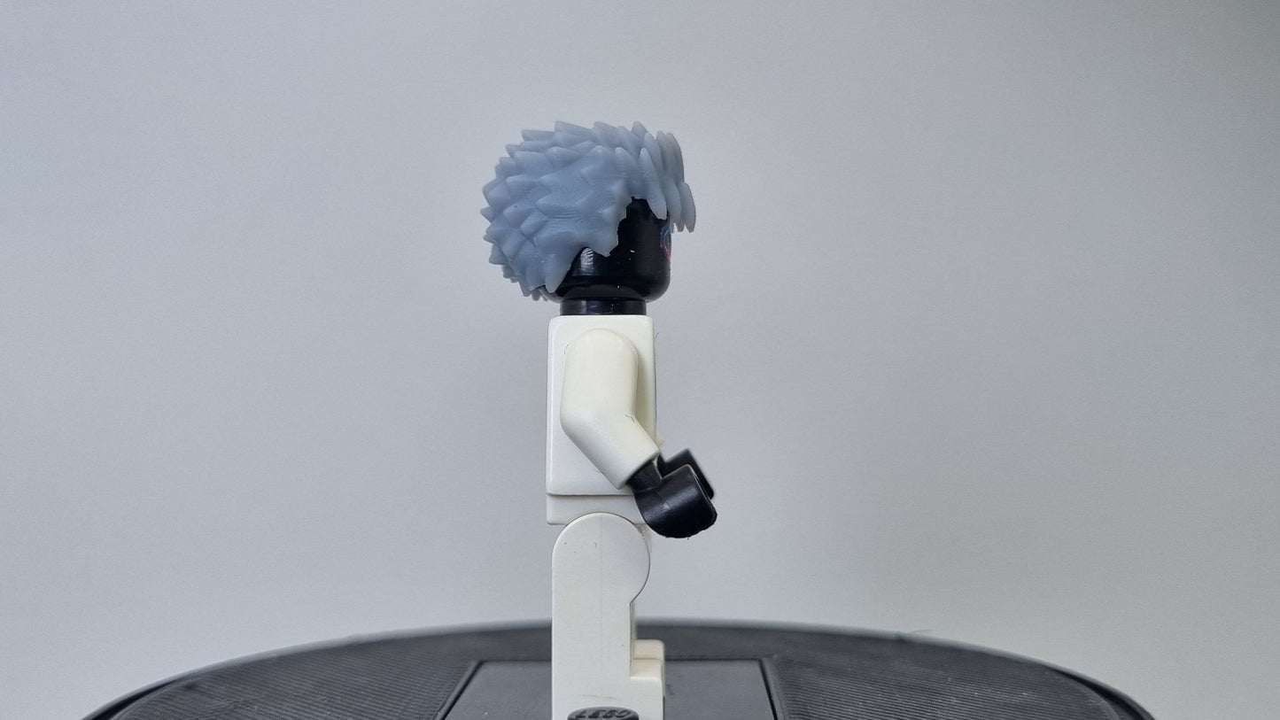 Custom 3D printed dog armor big sword guy hairpiece!