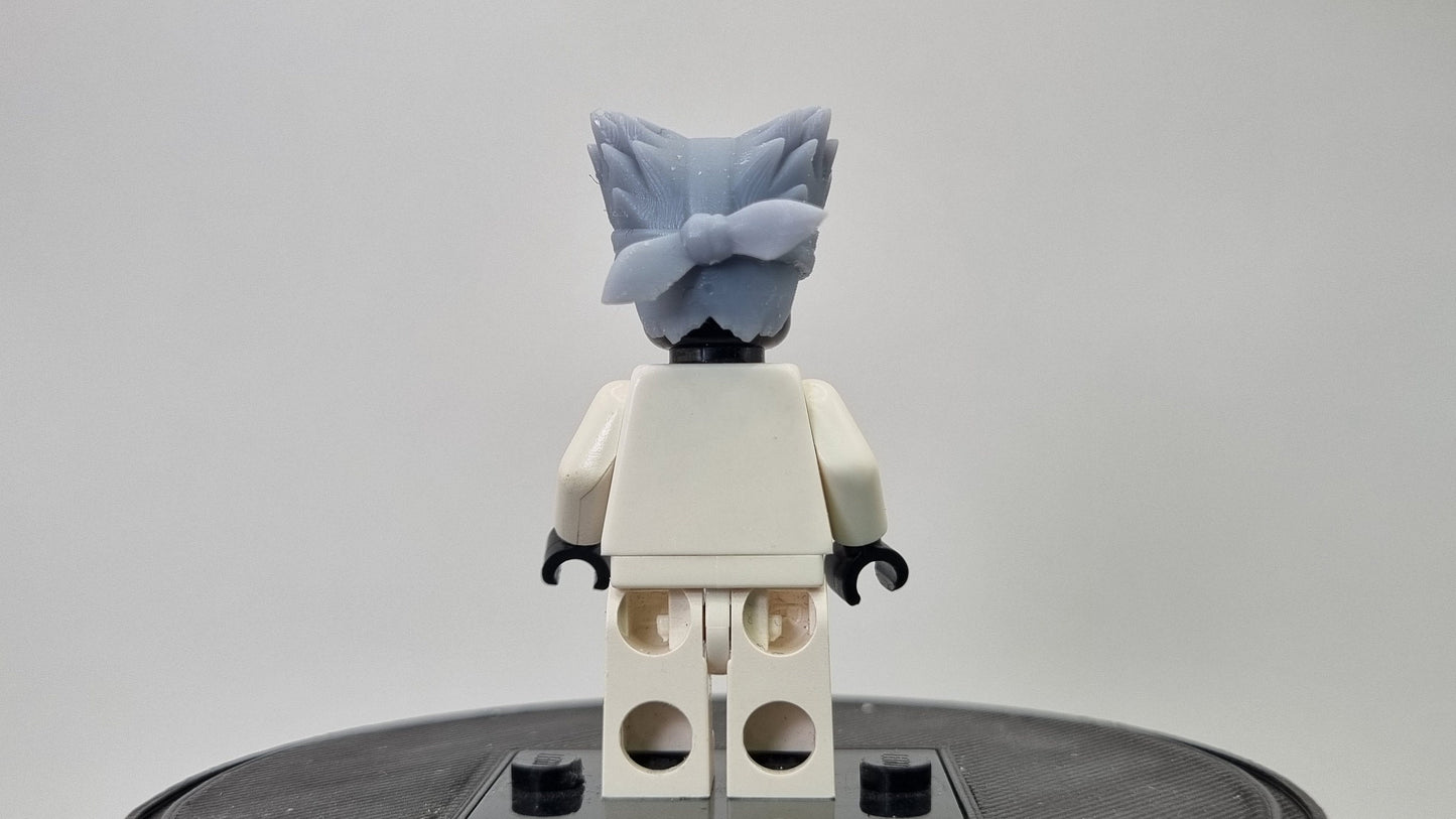 Custom 3D printed building toy ninja with bandana!