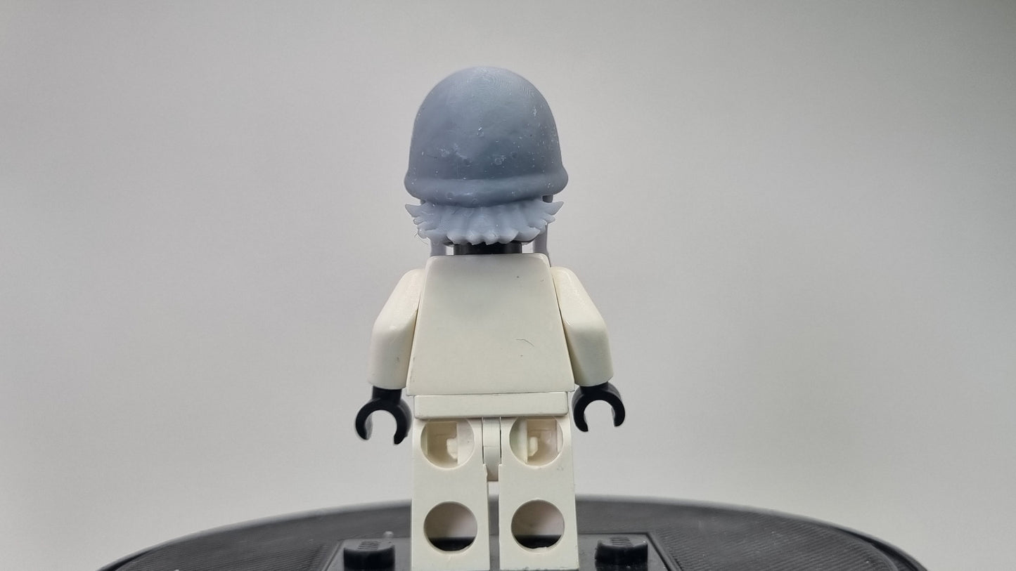 Custom 3D printed building toy analog hairpiece!
