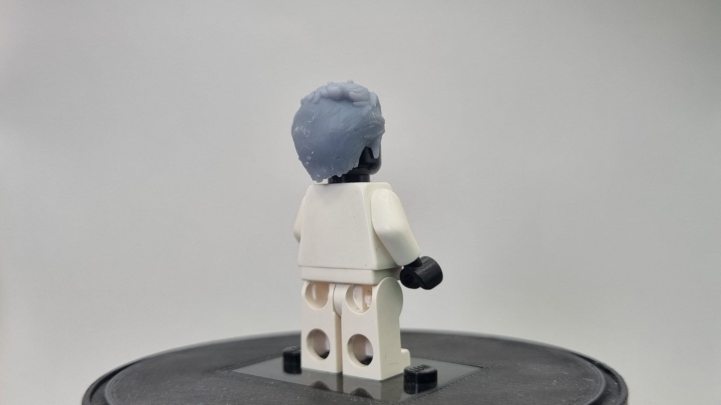 Custom 3D printed building toy green haired villain clown 2!