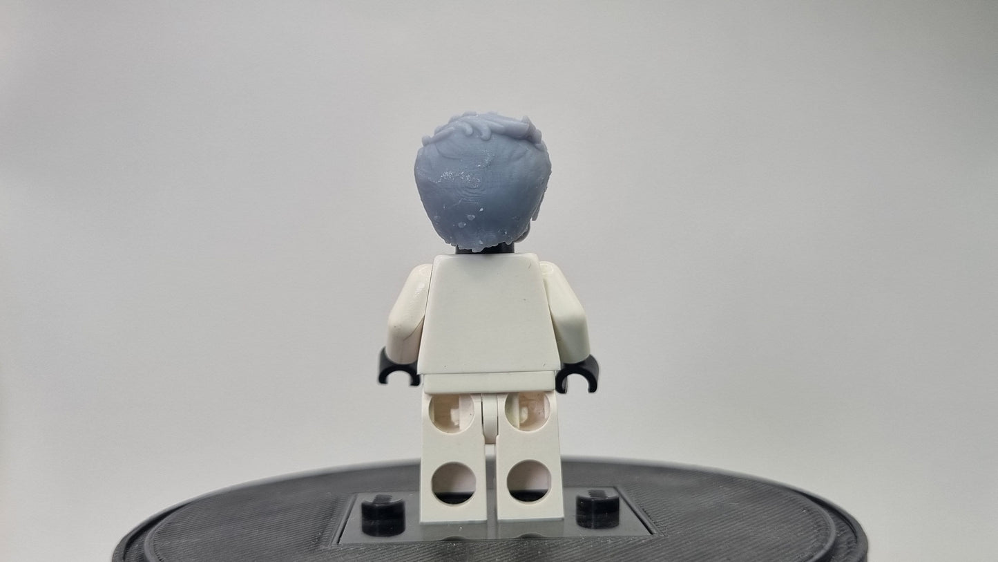 Custom 3D printed building toy green haired villain clown 2!