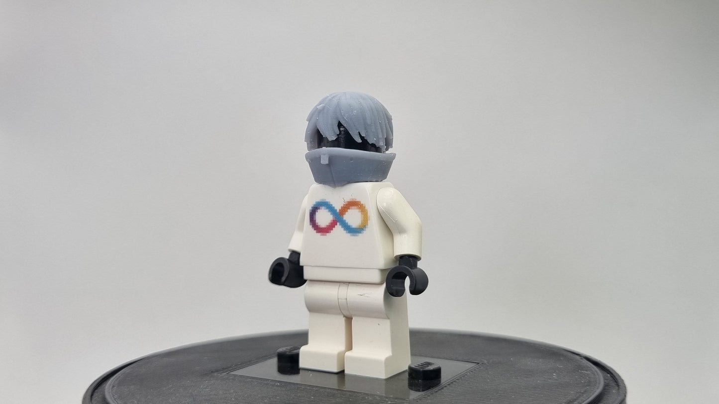 Custom 3D printed building toy moutless sorcerer ninja!
