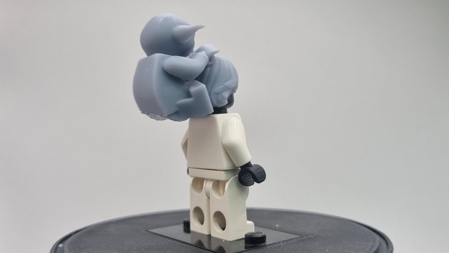 Custom 3D printed building toy galaxy wars climbing master!
