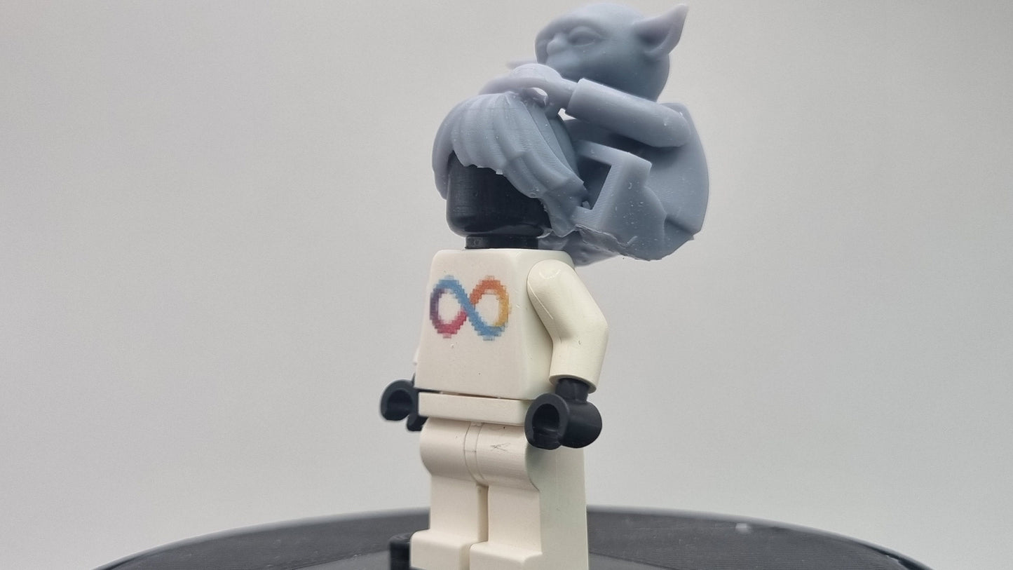 Custom 3D printed building toy galaxy wars climbing master!