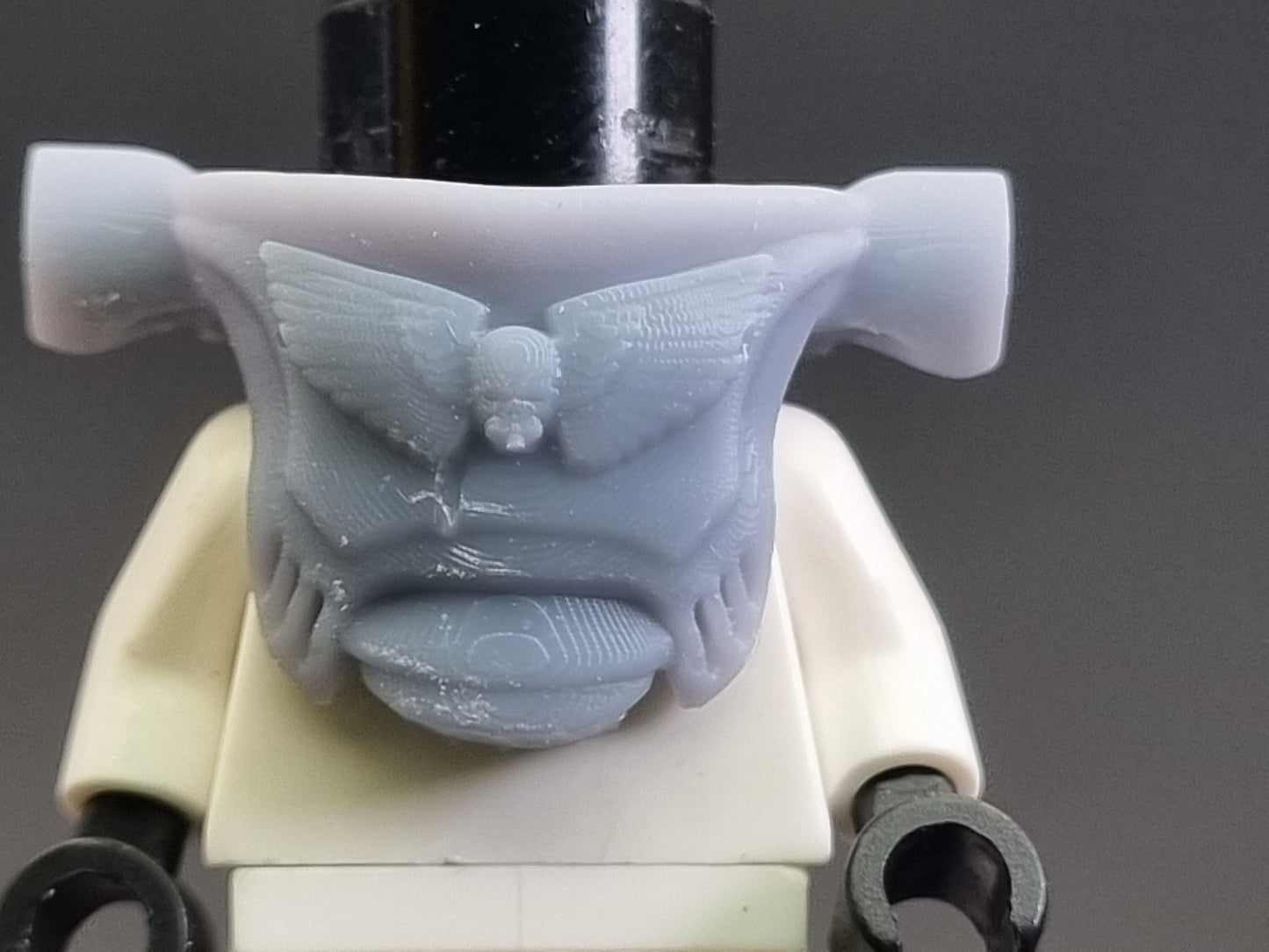 Custom 3D printed building toy space warriors armor piece 2!
