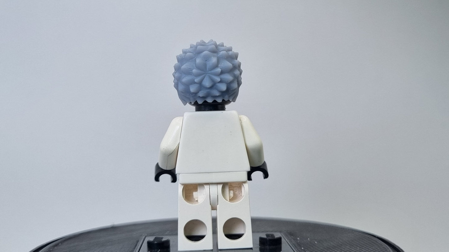 Custom 3D printed dog armor big sword guy hairpiece!